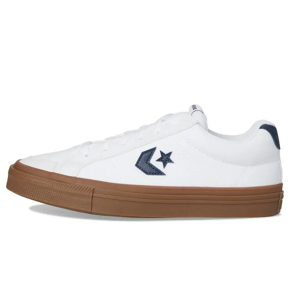 CONVERSE UNISEX CONVERSE SPORT CASUAL WHITE/NAVY/GUM MEN 4.5 WOMEN 6 M
